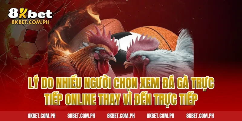 Lý Do Nhiều Người Chọn Xem Đá Gà Trực Tiếp Online Thay Vì Đến Trực Tiếp